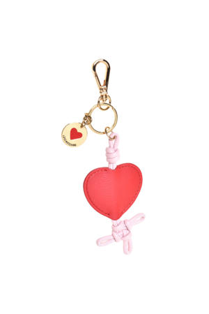 sleutelhanger rood/roze