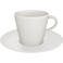 Villeroy & Boch Manufacture Rock Koffiekop en -schotel Wit