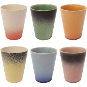 Cappuccinokopjes - Koffiebekers - Fire - 310 ml - 6 stuks
