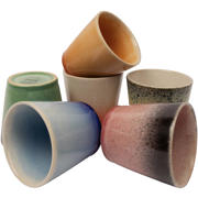thumbnail: Studio Tavola Koffiekopjes - Fire - 200 ml - 6 stuks