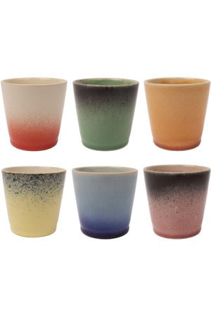 Koffiekopjes - Fire - 200 ml - 6 stuks