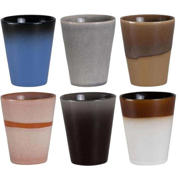 thumbnail: Studio Tavola Cappuccinokopjes - Koffiebekers - Earth 310 ml - 6 stuks