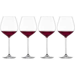 Bourgogne Glazen Fortissimo - 740 ml - 4 stuks