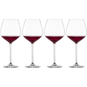 Bourgogne Glazen Fortissimo - 740 ml - 4 stuks