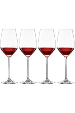 Rode Wijnglazen Fortissimo - 505 ml - 4 stuks