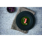 thumbnail: Villeroy & Boch Serviesset Manufacture Rock - Zwart 12-delig / 4 personen - 4 dinerborden, 4 ontbijtborden & 4 pastaborden