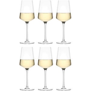 Witte Wijnglazen / Riesling Wijnglazen - Puccini - 400 ml - 6 stuks