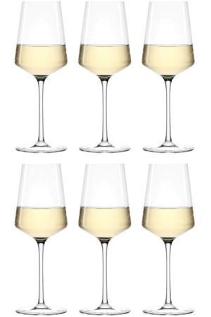 Witte Wijnglazen / Riesling Wijnglazen - Puccini - 400 ml - 6 stuks