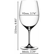 thumbnail: Riedel Rode Wijnglazen Vinum - Cabernet / Merlot - 650 ml - Pay 6 Get 8
