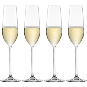 Champagneglazen - Flutes - Fortissimo - 240 ml - 4 stuks