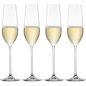 Champagneglazen - Flutes - Fortissimo - 240 ml - 4 stuks