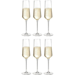 Champagneglazen - Flutes - Puccini - 280 ml - 6 stuks