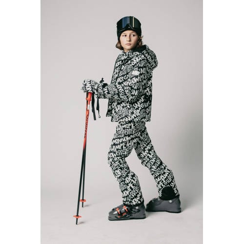 SuperRebel ski-jas SPACE zwart/wit afbeelding