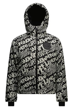 ski-jas SPACE zwart/wit