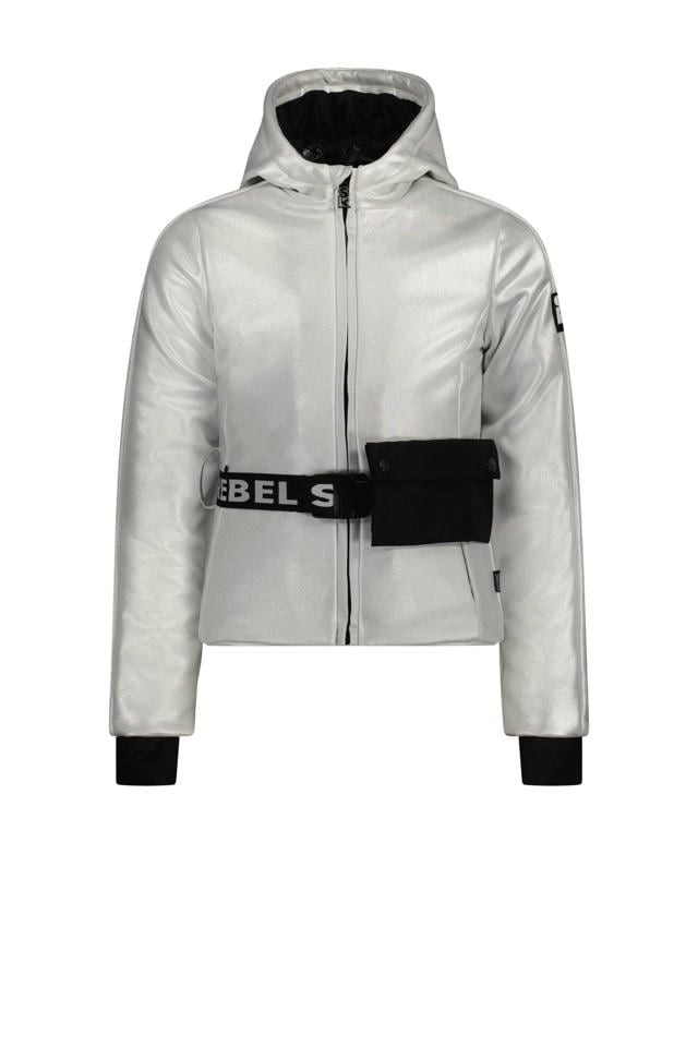 SuperRebel ski-jas SPUMY zilver wehkamp - Main Image