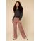 LOOXS 10sixteen high waist wide leg jeans oudroze