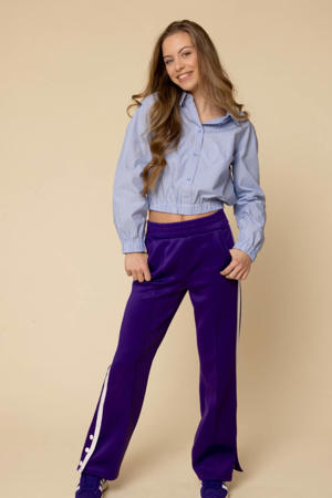casual broek paars