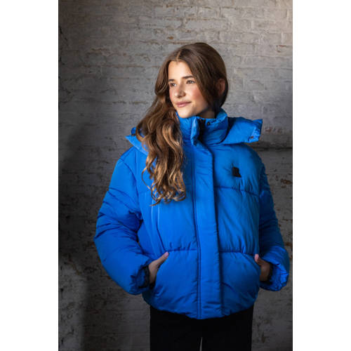 LOOXS 10sixteen gewatteerde jas blauw afbeelding