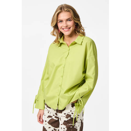 PIECES blouse groen afbeelding