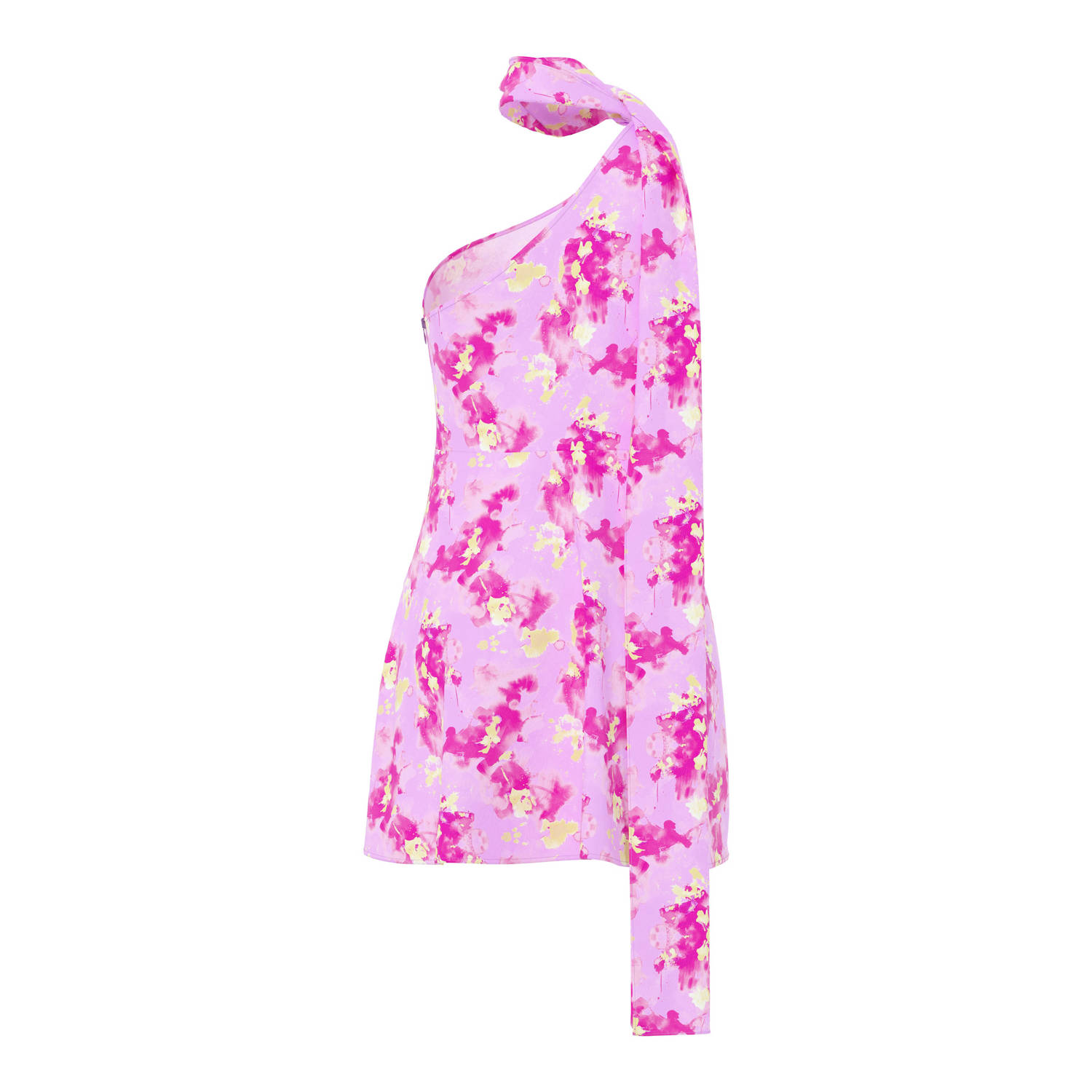 PIECES Tessa van Montfoort x Wehkamp zomerjurk roze