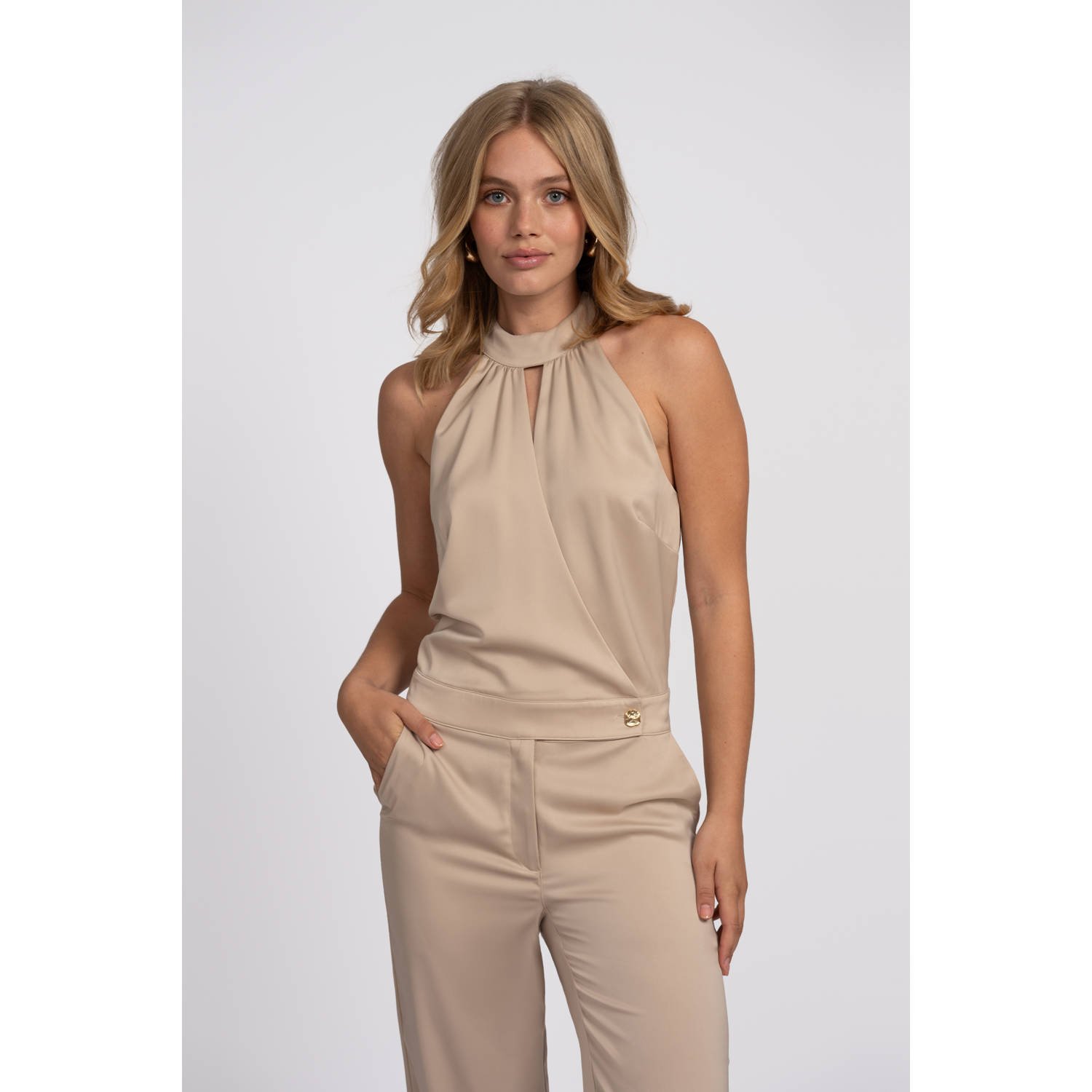 NIKKIE beige jumpsuit