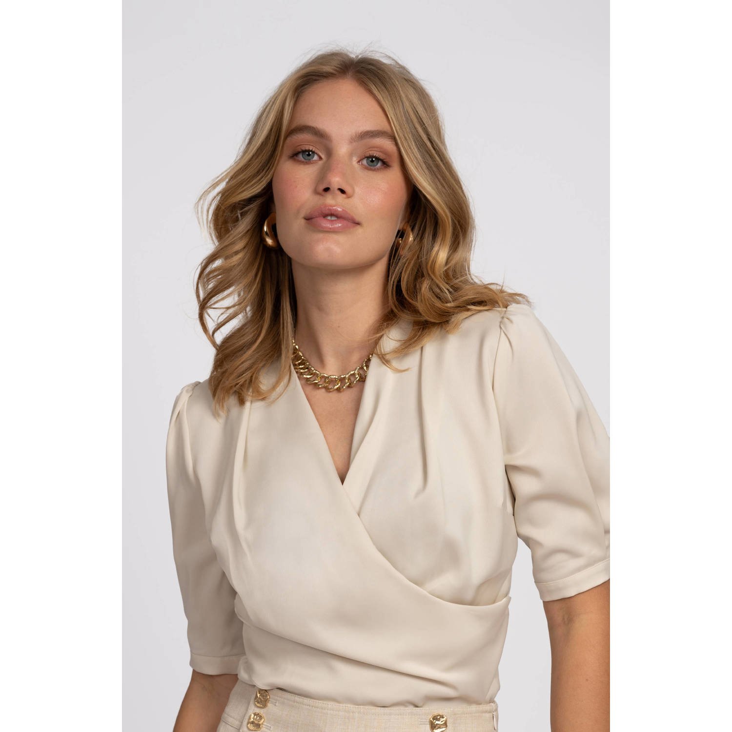 NIKKIE top beige