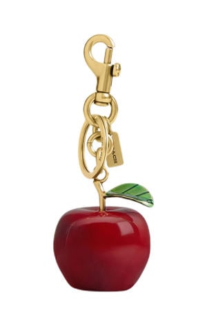 sleutelhanger Small Apple goudkleurig