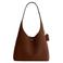 Coach suède schoudertas Brooklyn 28 bruin