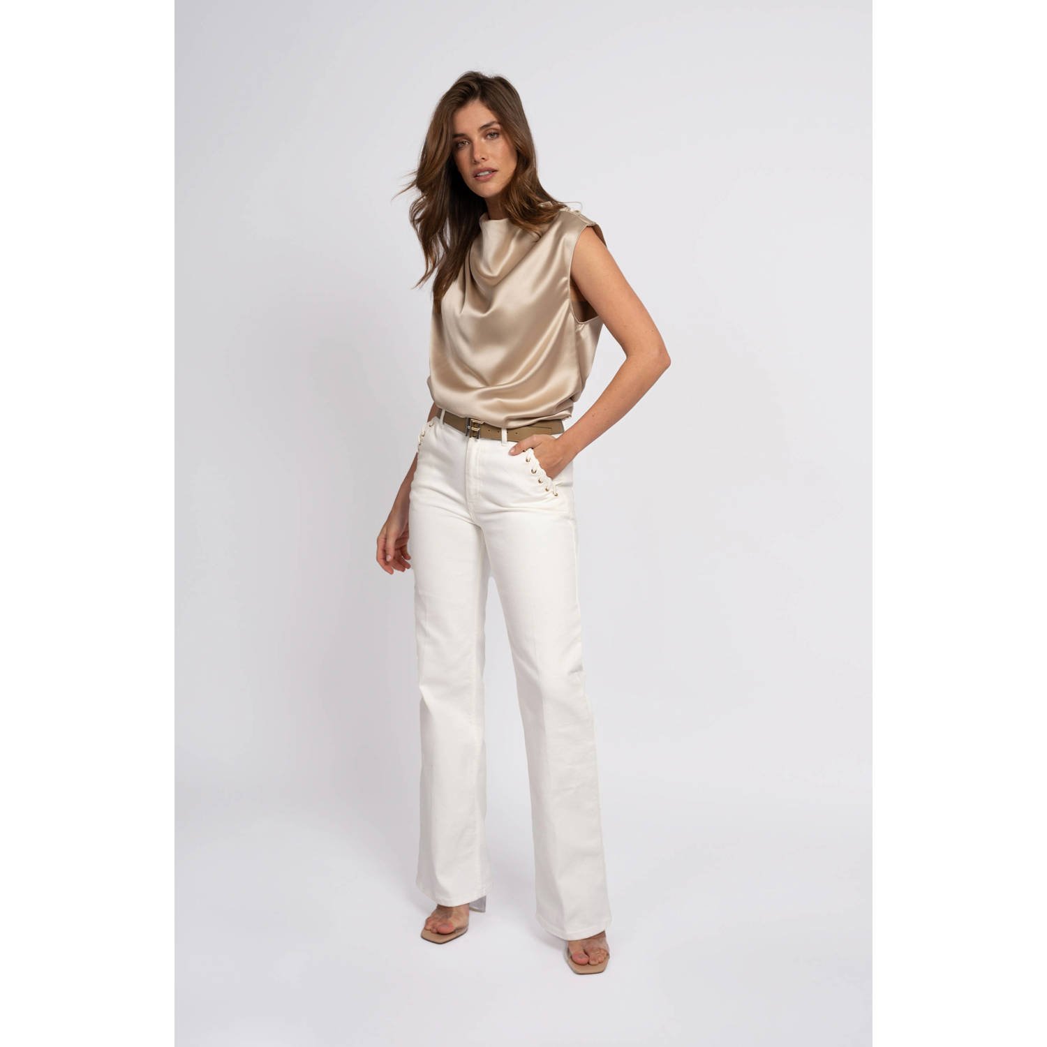 Fifth House flared jeans wit