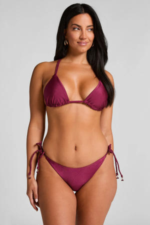 strik bikinibroekje Marrakech donkerrood