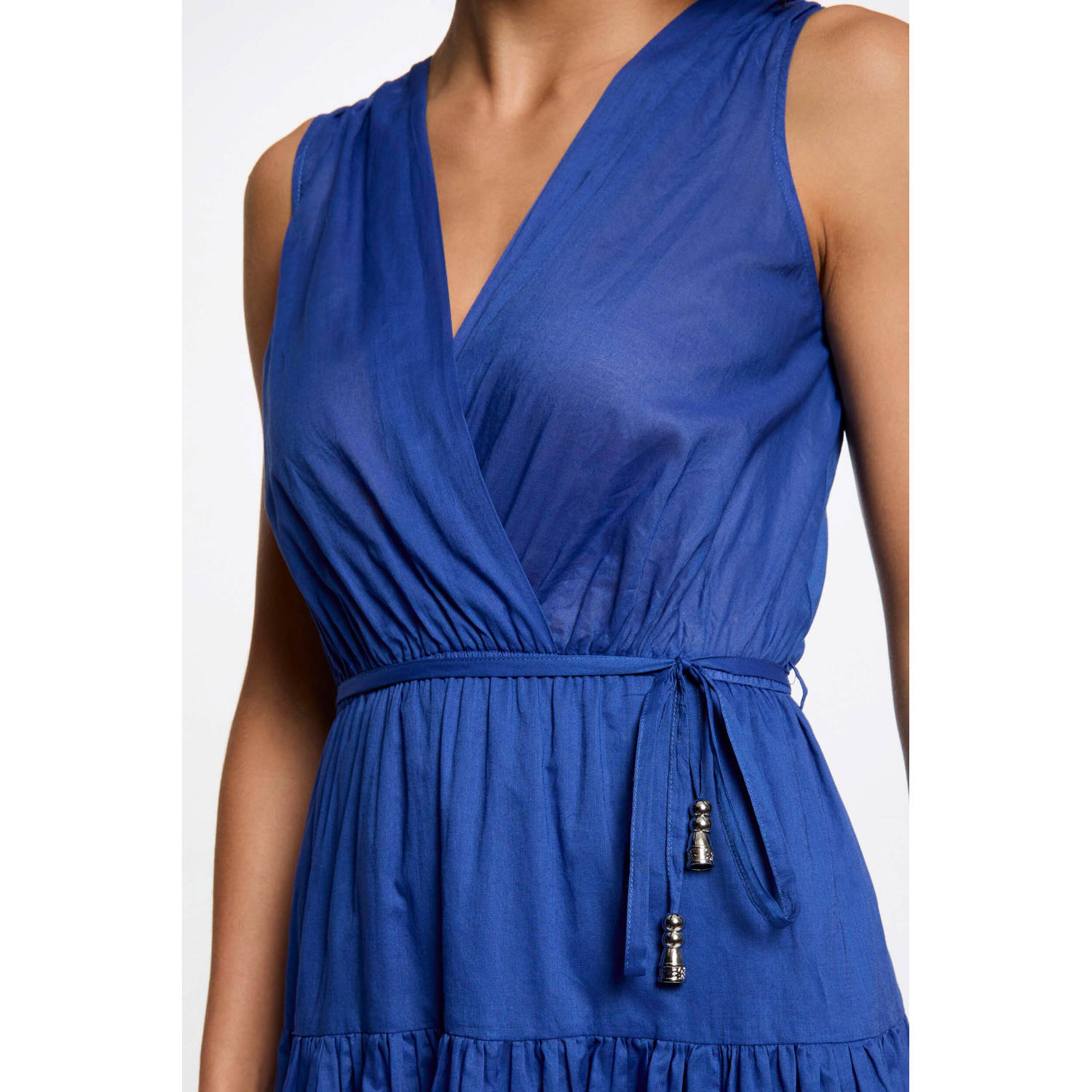 Morgan zomerjurk blauw