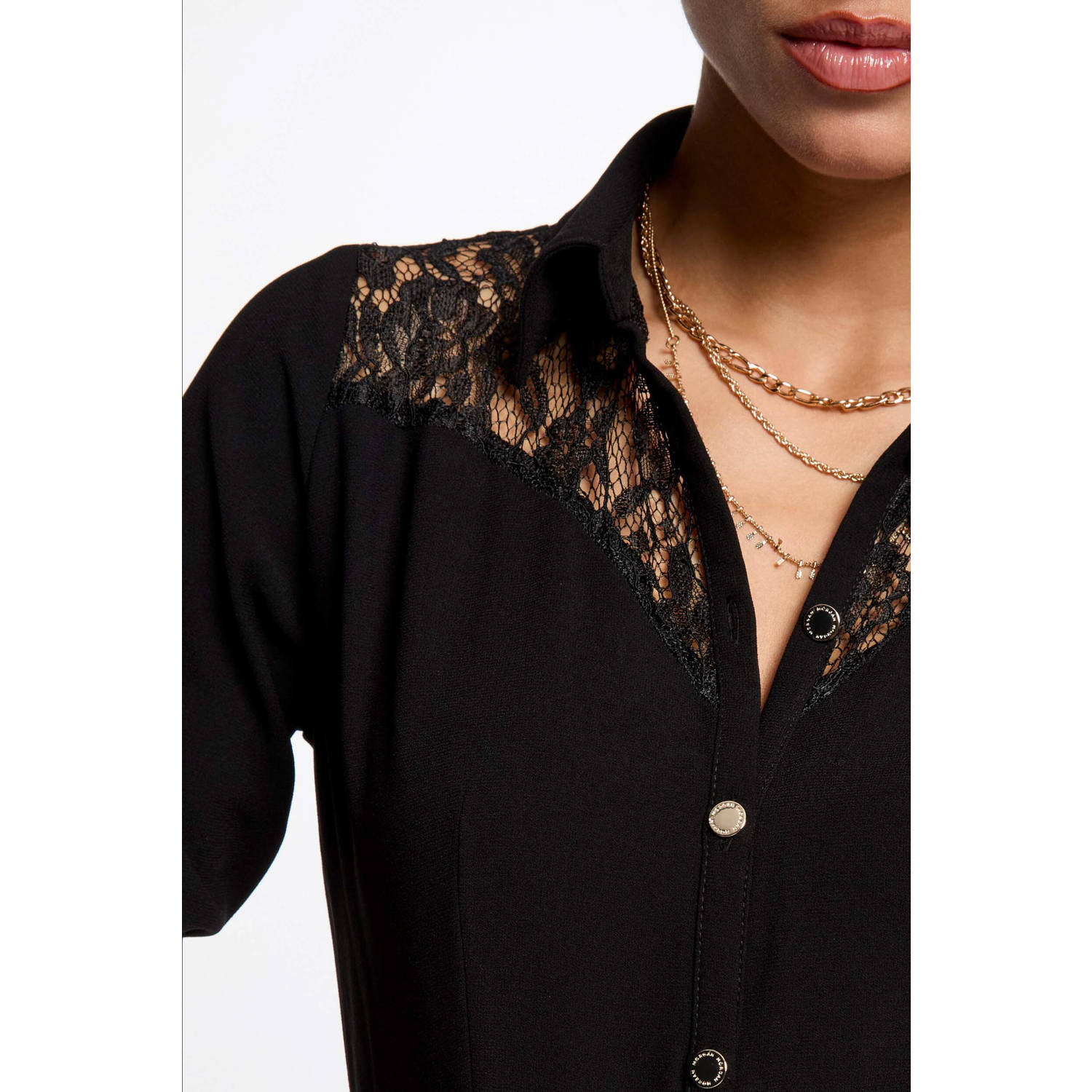 Morgan jumpsuit zwart