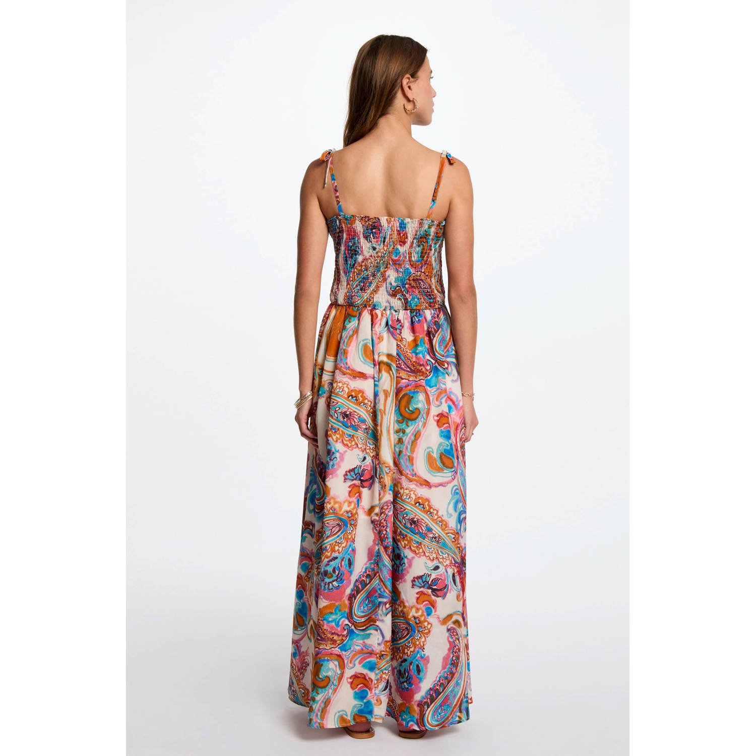 Morgan maxi jurk ecru