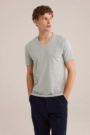 regular T-shirt grijs