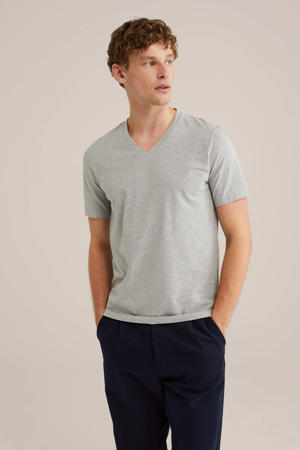 regular T-shirt grijs
