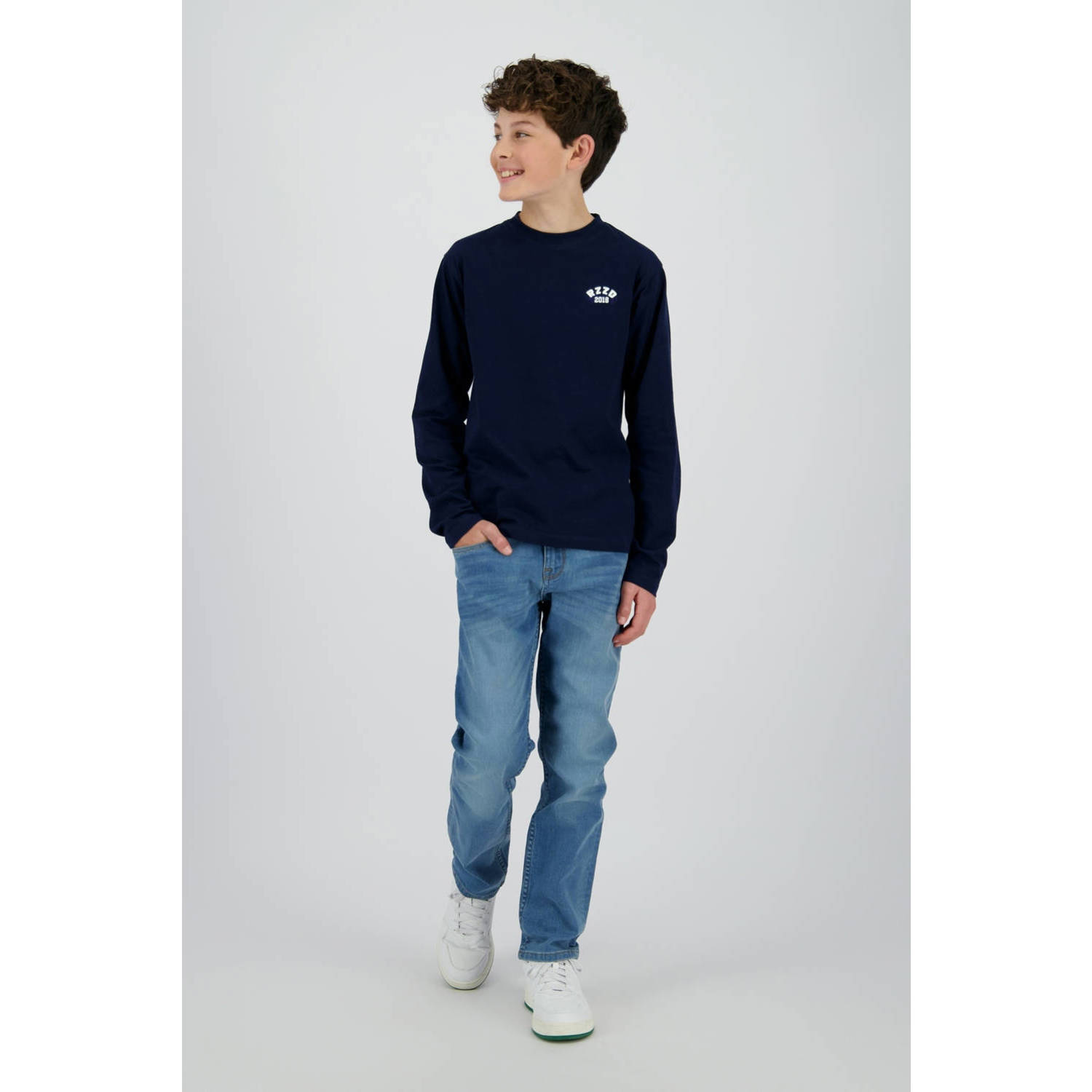 Raizzed straight leg jeans medium blue denim