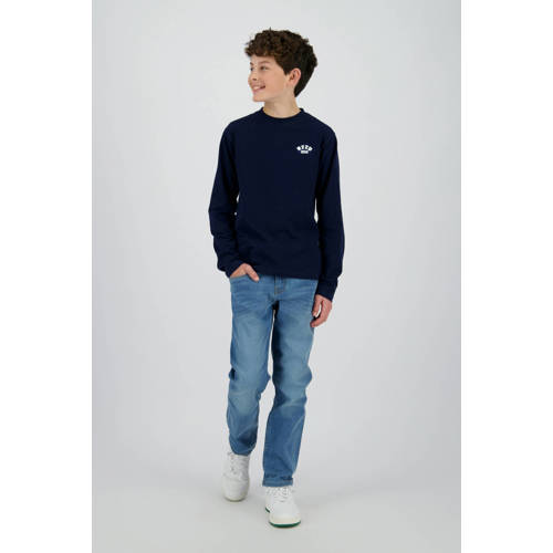 Raizzed straight leg jeans medium blue denim afbeelding