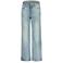 Raizzed wide leg jeans light blue denim