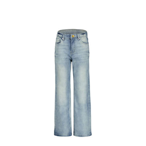 Raizzed wide leg jeans light blue denim afbeelding