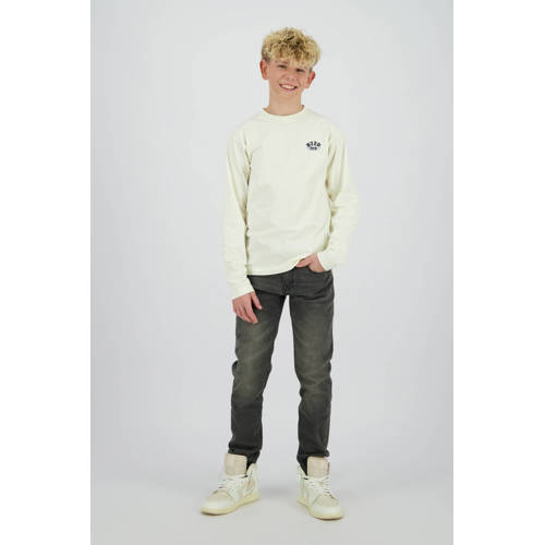 Raizzed straight leg jeans grey denim afbeelding