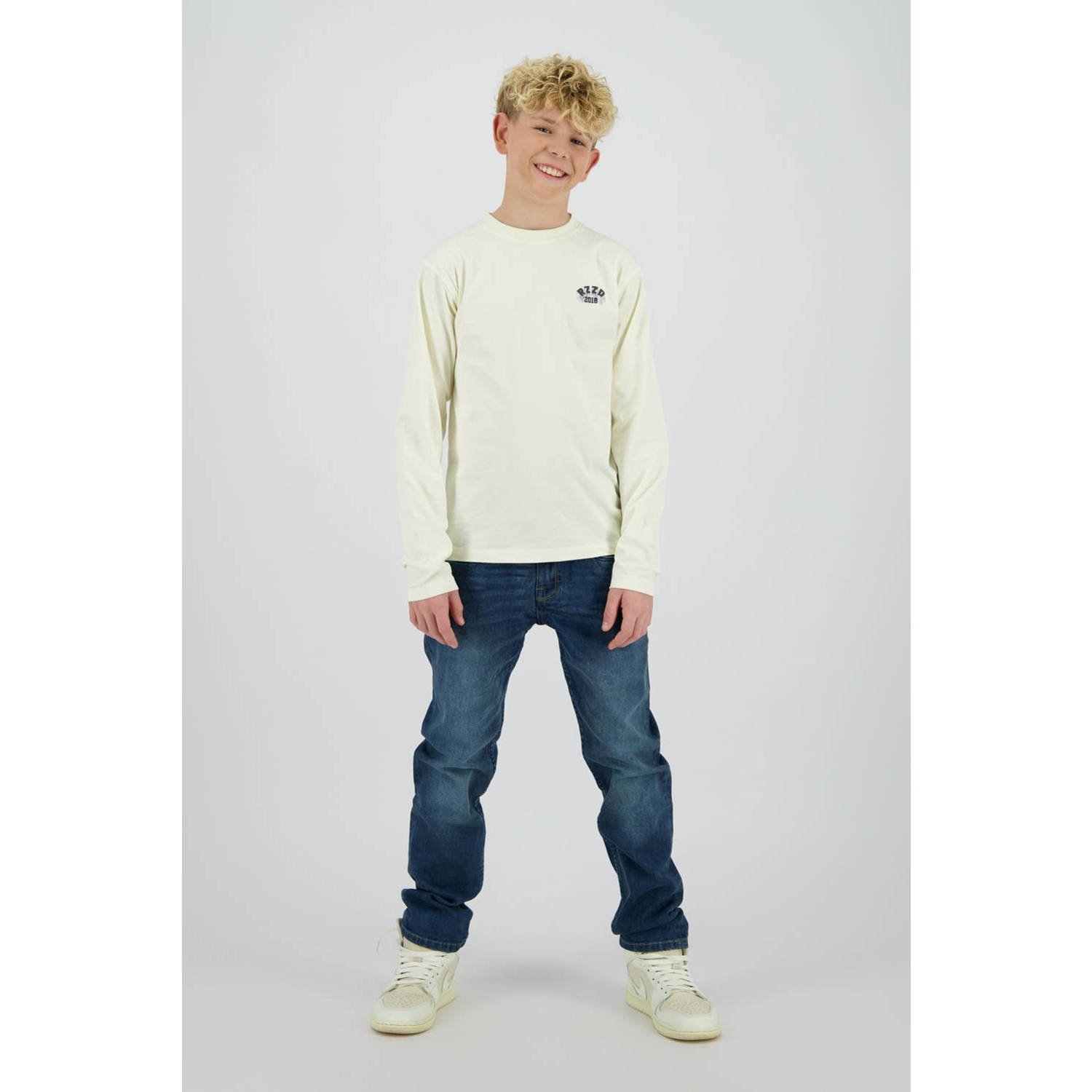 Raizzed straight leg jeans dark blue denim
