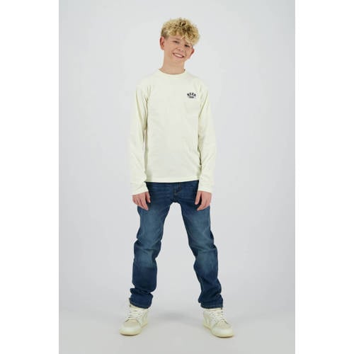 Raizzed straight leg jeans dark blue denim afbeelding