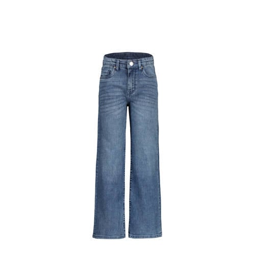 Raizzed wide leg jeans medium blue denim afbeelding