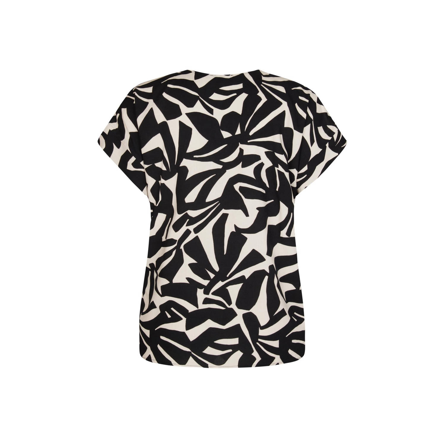 Miss Etam Plus blouse zwart