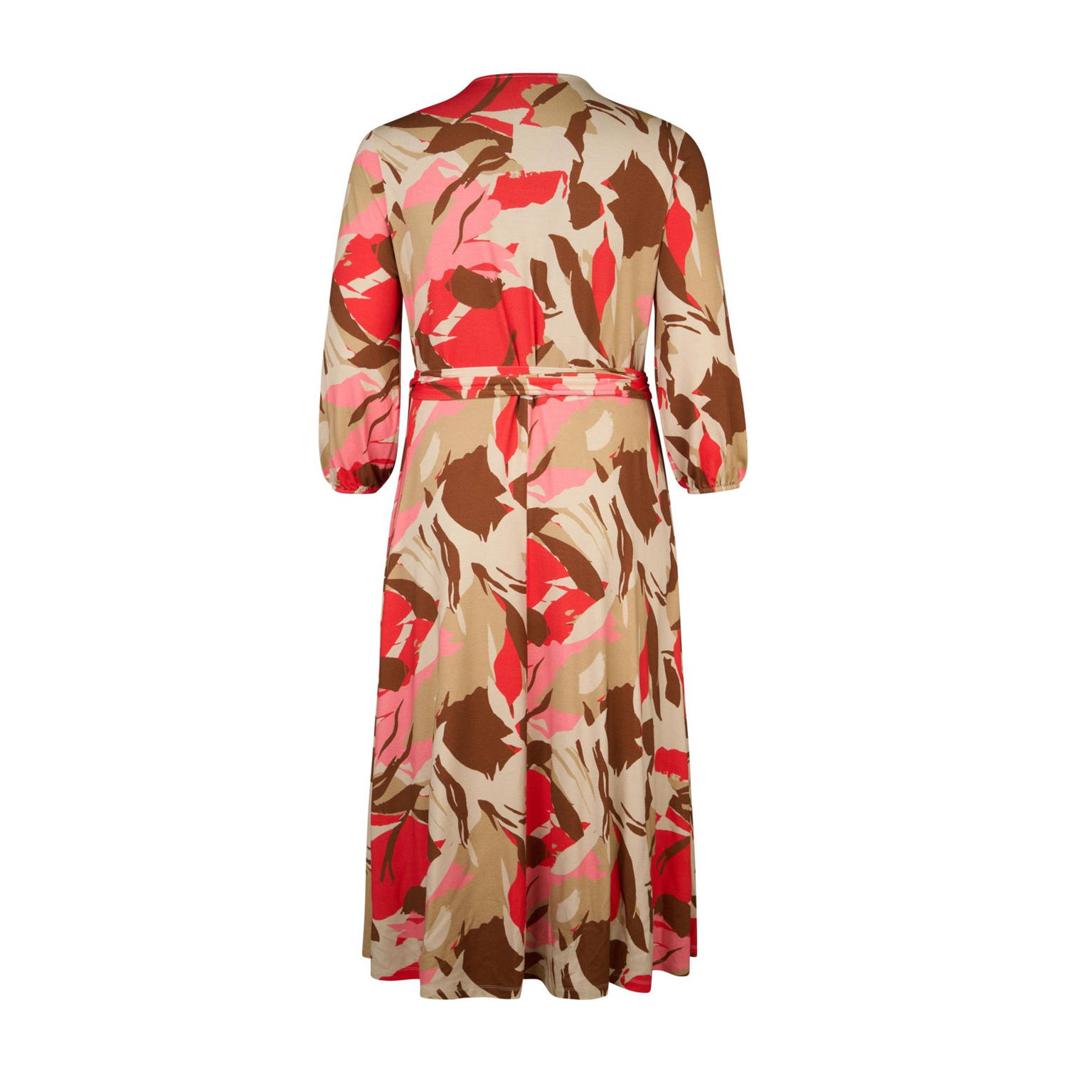Miss Etam Plus wikkel- overslagjurk multi