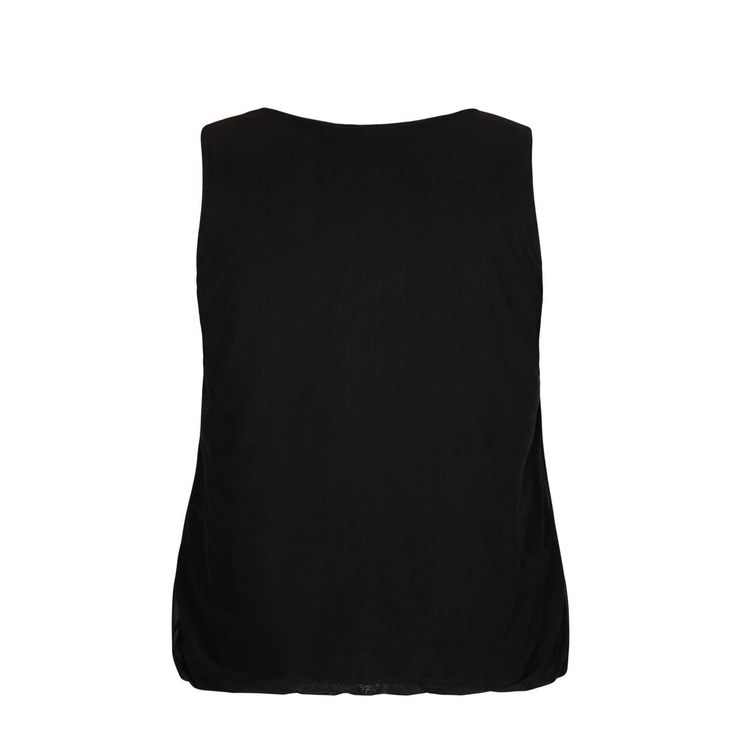 Miss Etam Plus singlet zwart