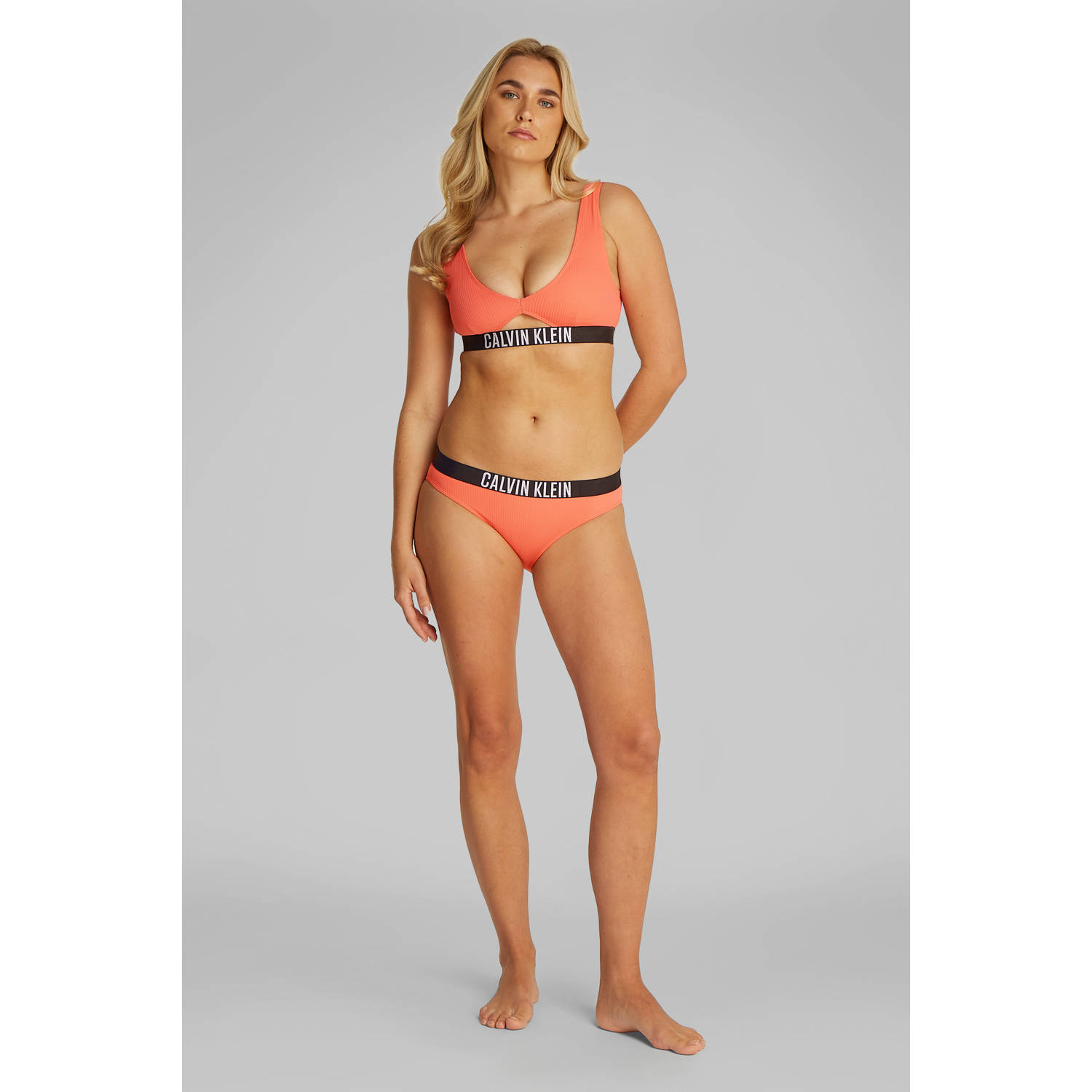 Calvin Klein bikinibroekje koraalrood