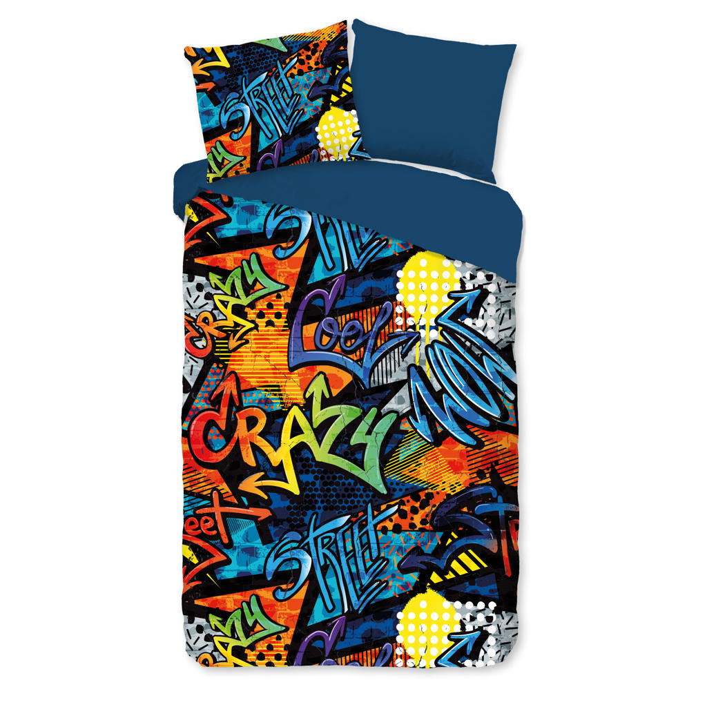 Pure polyester dekbedovertrek 1-persoons (140x220 cm)