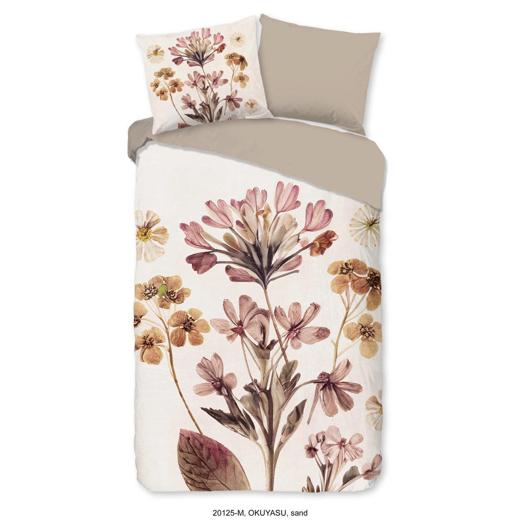 Pure polyester dekbedovertrek 1-persoons (140x220 cm)