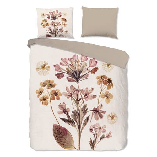 Pure polyester dekbedovertrek lits-jumeaux (240x220 cm) afbeelding